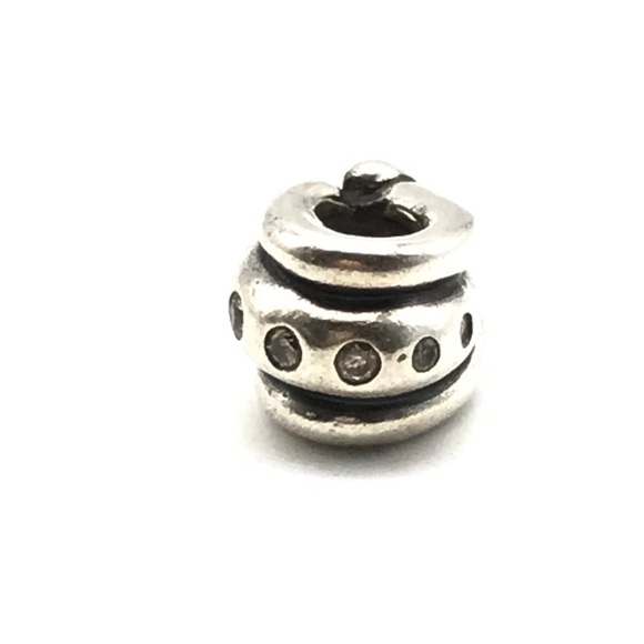 Pandora Retired CZ Bead Charm - Picture 2 of 4